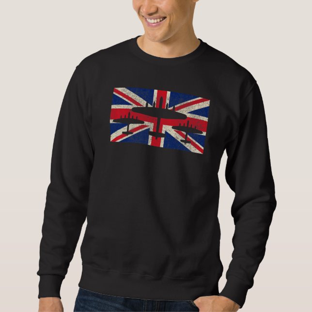 Moletom Avro Lancaster Avião Bombardeiro Britânico da Segu (Frente)