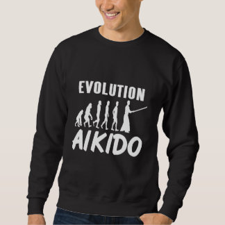 Moletom Awesome Evolution Of Aikido Cool Designs Present  