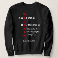 AWESOME MELANIN DAUGHTER Christian