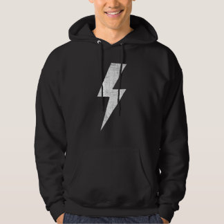 Moletom Awesome Retro Distressed WHITE Lightning Bolt