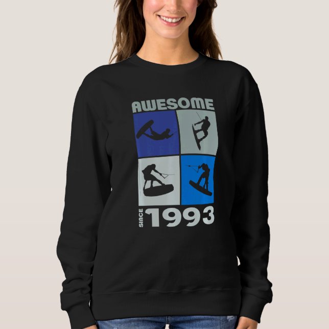 Moletom Awesome since 1993 Wakeboard lifestyle (Frente)