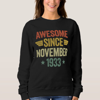 Moletom Awesome Since November 1933 1