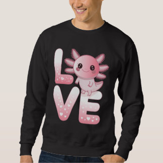 Moletom Axolotl Animals Kawaii Axolotls Lovers Cute Axolot