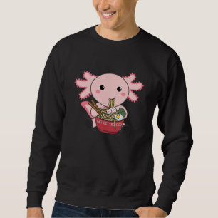 Moletom Axolotl Comida Ramen Japonês Comida Kawaii Animais