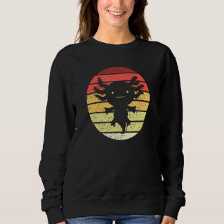 Moletom Axolotl Estilo Retro Vintage