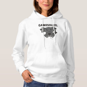Moletom Axolotl Gamesolotl Cute Animais Para Gamers