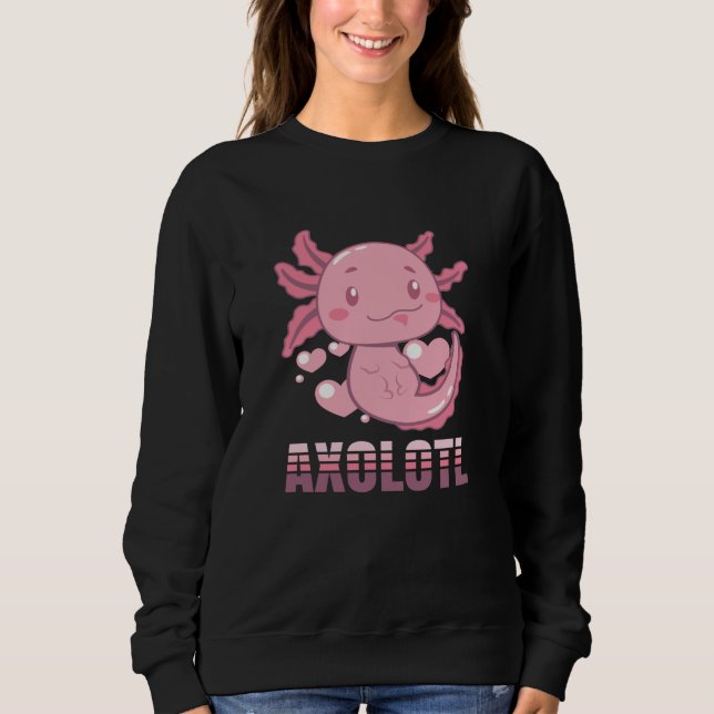 Moletom Axolotl Lurch Terrarium (Frente)