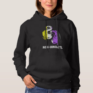 Moletom Axolotl Não Binário Orgulho Genderqueer Lgbt Não B