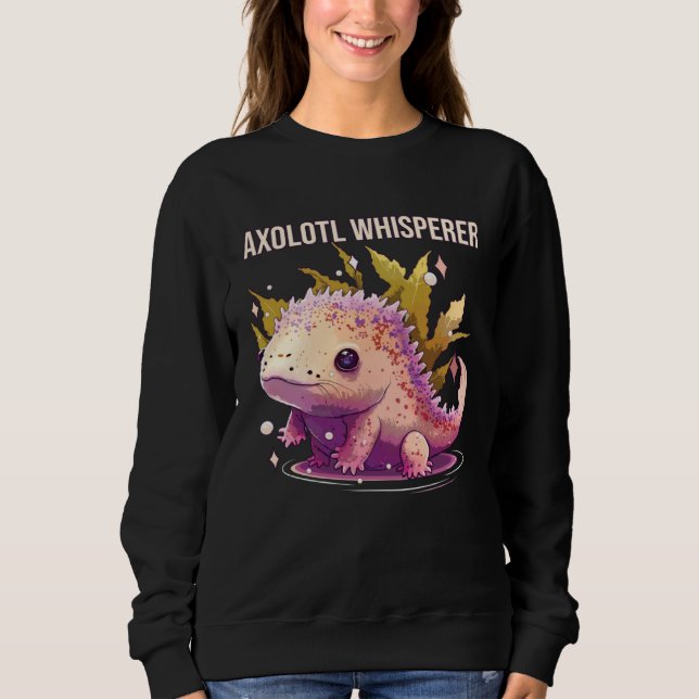 Moletom Axolotl Whisperer (Frente)