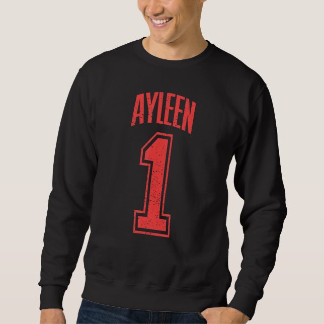 Moletom Ayleen Supporter Número 1 Maior Ventilador (Frente)