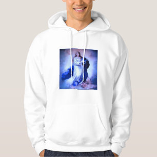 Moletom Azul de Conceito Imaculado