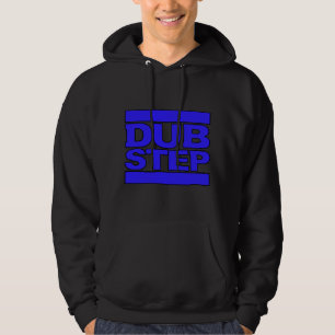 Moletom Azul do logotipo de DUBSTEP