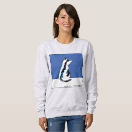 Moletom Azul-doce Gato