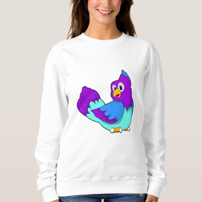 Moletom Azul-papagaio (Frente)