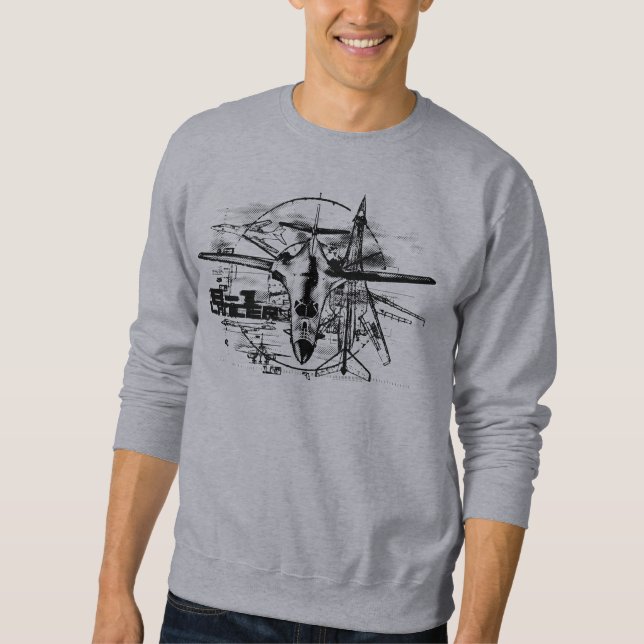 Moletom B-1 Camisola Básica Masculina Lancer (Frente)