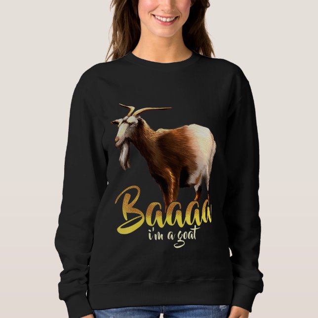 Moletom Baaaa Im A Goat (Frente)