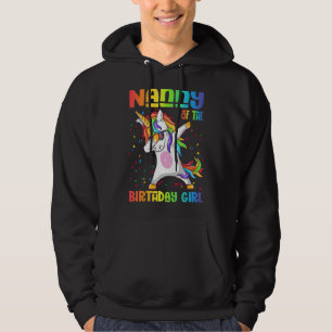 Moletom Babá Da Rapariga De Aniversário A Dabbing Unicorn