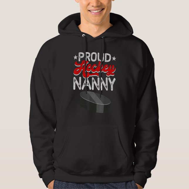 Moletom Babá Dia de as mães de Hóquei Orgulhosa Mama Mãe (Frente)