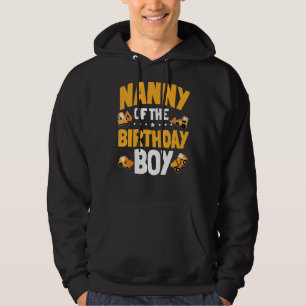 Moletom Babá Do Aniversário Da Construção De Garoto
