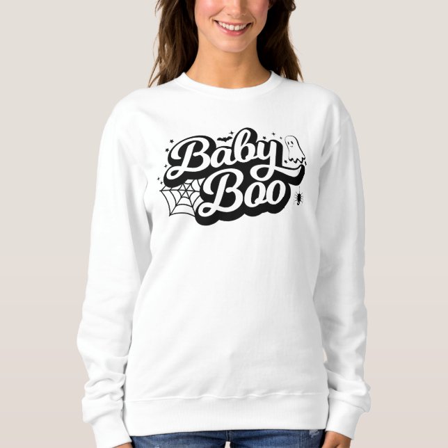 Moletom Baby Boo Halloween Basic (Frente)