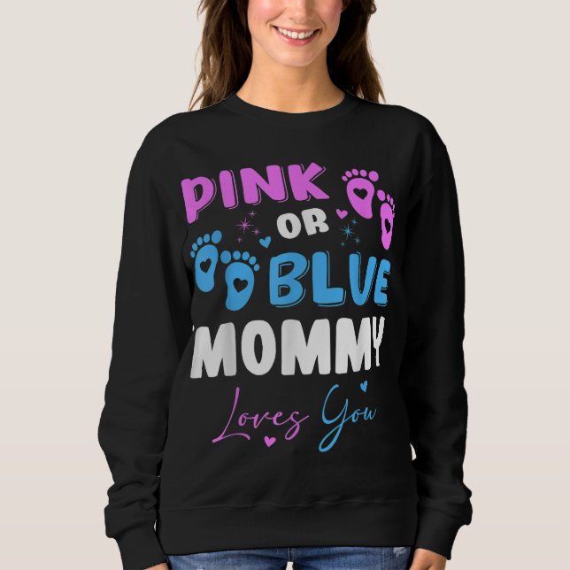 Moletom Baby Gender Reveal Mãe (Frente)