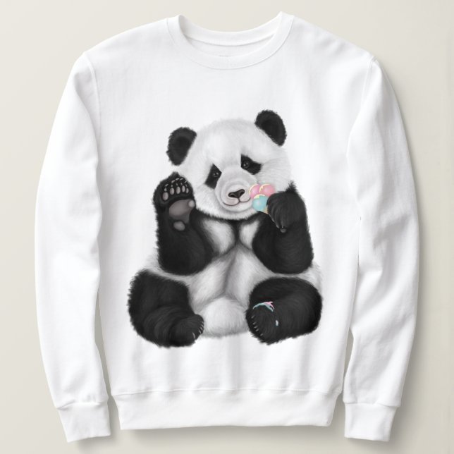 Moletom Baby panda (Frente do Design)