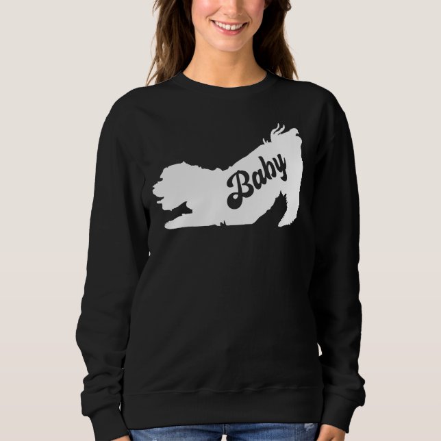 Moletom Baby Shih Tzu Love R Family Figurume (Frente)