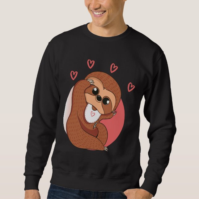 Moletom Baby Sloth Love (Frente)
