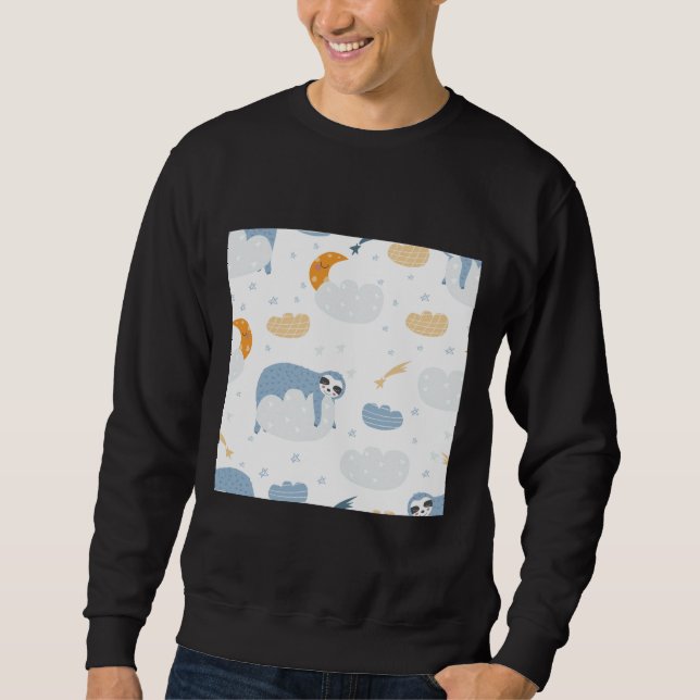 Moletom Baby Sloth Sky (Frente)