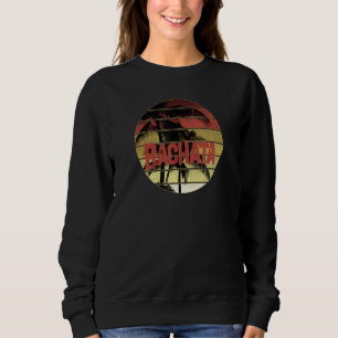 Moletom Bachata Palm Sunset Design Para Dançarino
