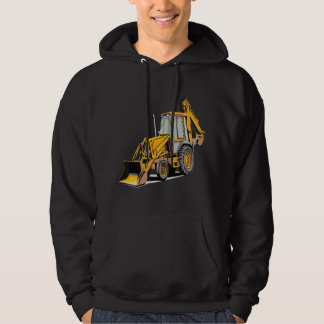 Moletom Backhoe Excavator Construction Operator Heavy Equi