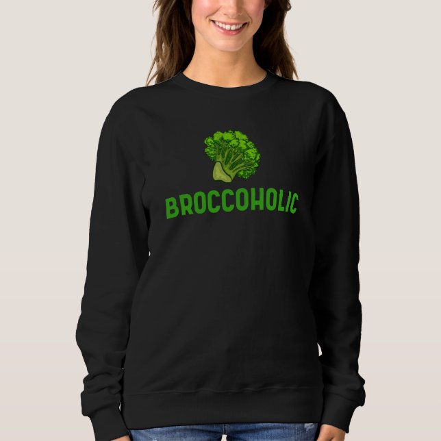 Moletom Backprint Broccholic Healthy Vegetables Meatless V (Frente)