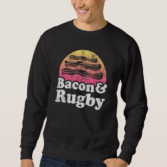 Moletom Bacon E Rugby (Frente)