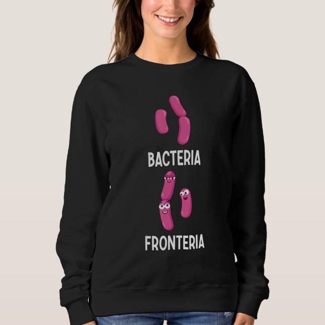 Moletom Bactérias Fronteria  Bacteriologia 4 (Frente)