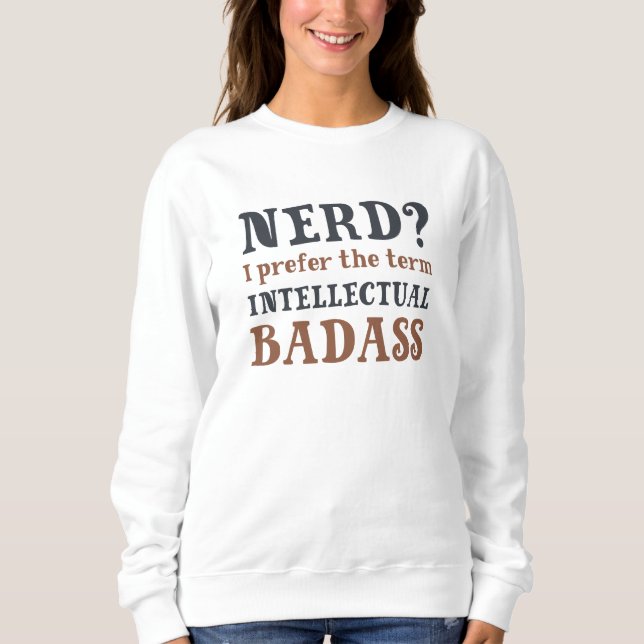 Moletom Badass Intelectual (Frente)