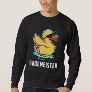 Moletom Bademeister Lifeguard Rubber Duck Piscina ao ar li