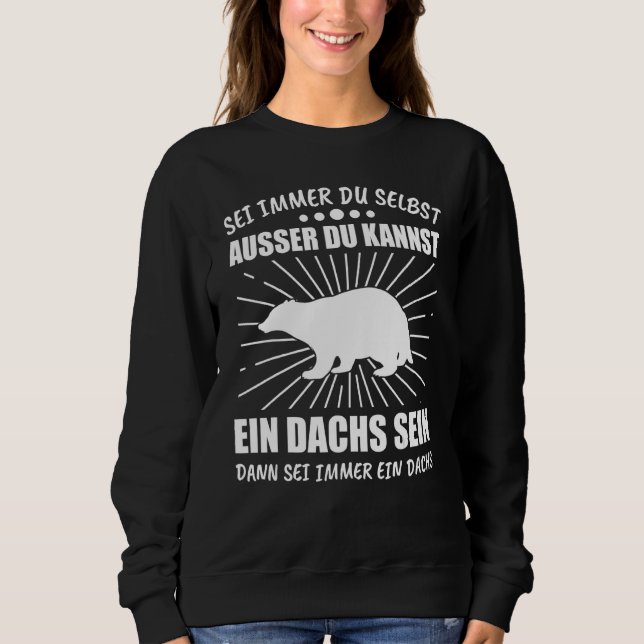 Moletom Badger Honey Badger (Frente)