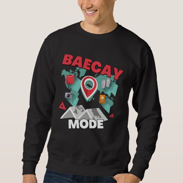 Moletom Baecay Mode Designs For Couples Bae King Bae Catio (Frente)