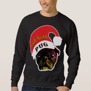 Moletom Bah Hum Pug Ugly Christmas Sweater