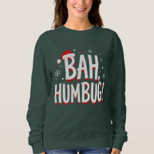 Bah Humbug Divertido Sarcástico Mal-humorado Natal