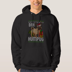 Moletom Bah Humpug Puggle Ugly Xmas Hum Pug Bebê Cães