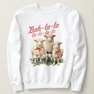 Moletom Bah La La Cute Retro Christmas Shea