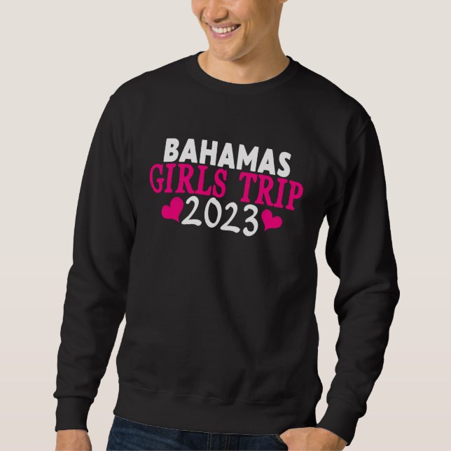 Moletom Bahamas Girls Trip  2023 Women's Bachelorette Part (Frente)
