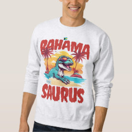 Moletom Bahamas Souvenir Gift: Bimini Bahama Saurus T-Rex