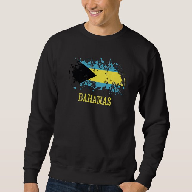 Moletom Bahamian enthusiasts for Bahamas and Bahamas   (Frente)