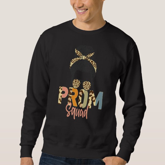 Moletom Baile de formatura Gráfico Leopard  Squad 2022 Gra (Frente)