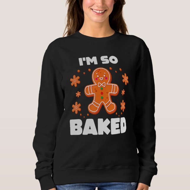 Moletom Baked Gingerbread Man Costume Christmas Cookie (Frente)