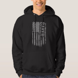 Moletom Baker USA Flag Distressed design