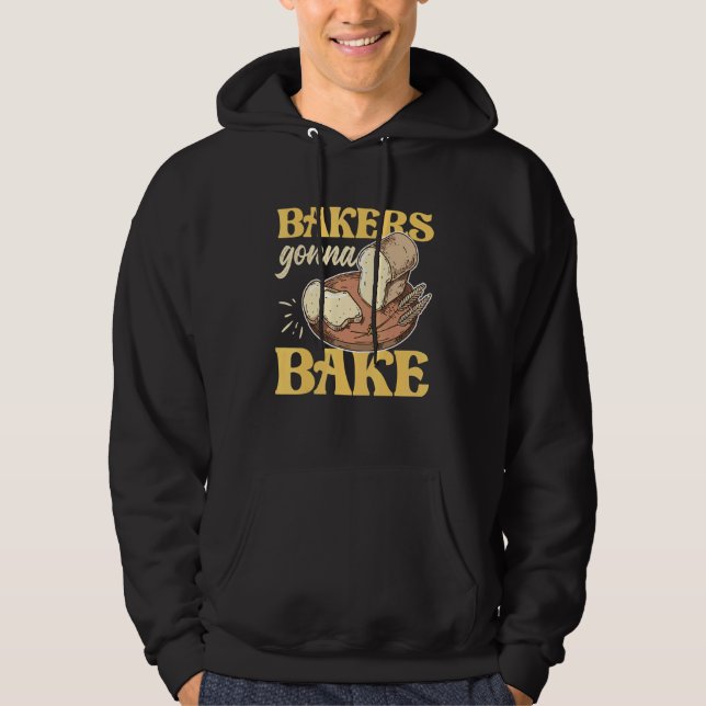 Moletom Bakers Hobby In Bread Baking (Frente)