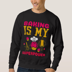 Moletom Baking É O Meu Cupcake De Farinha De Assar De Supe